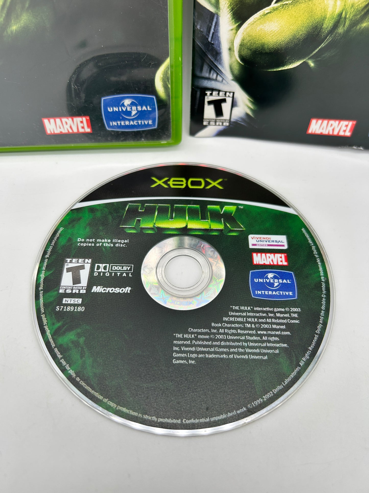 MiCROSOFT XBOX ORiGiNAL | HULK