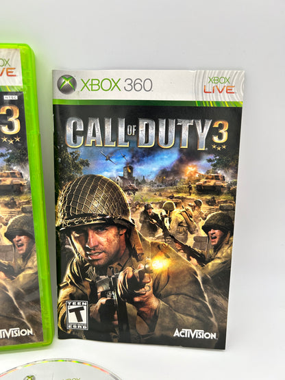 MiCROSOFT XBOX 360 | CALL OF DUTY 3