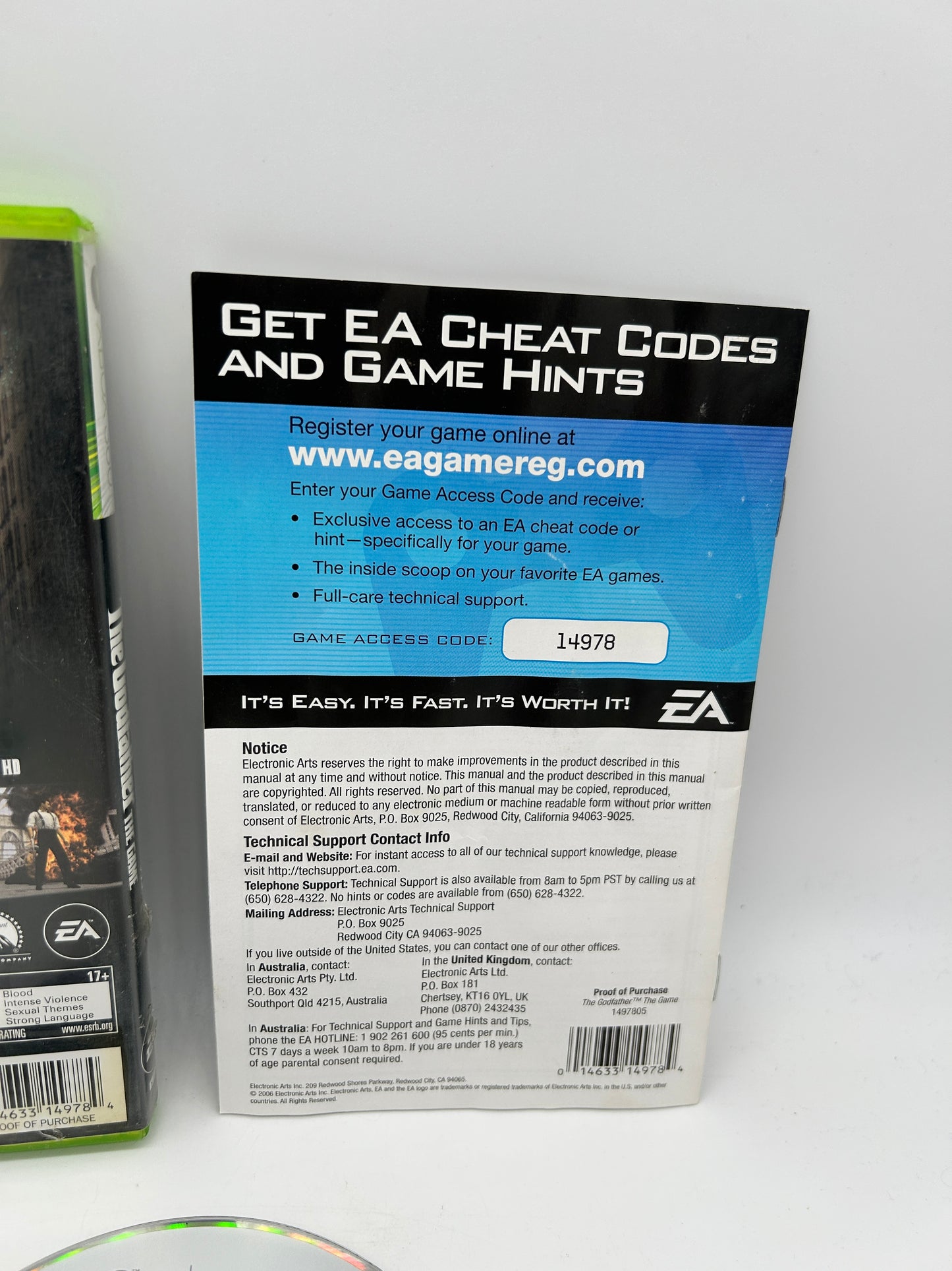 Microsoft XBOX 360 | THE GODFATHER THE GAME