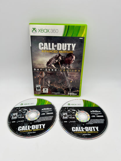 PiXEL-RETRO.COM : MICROSOFT XBOX 360 COMPLETE CIB BOX MANUAL GAME NTSC CALL OF DUTY ADVANCED WARFARE DAY ZERO EDITION