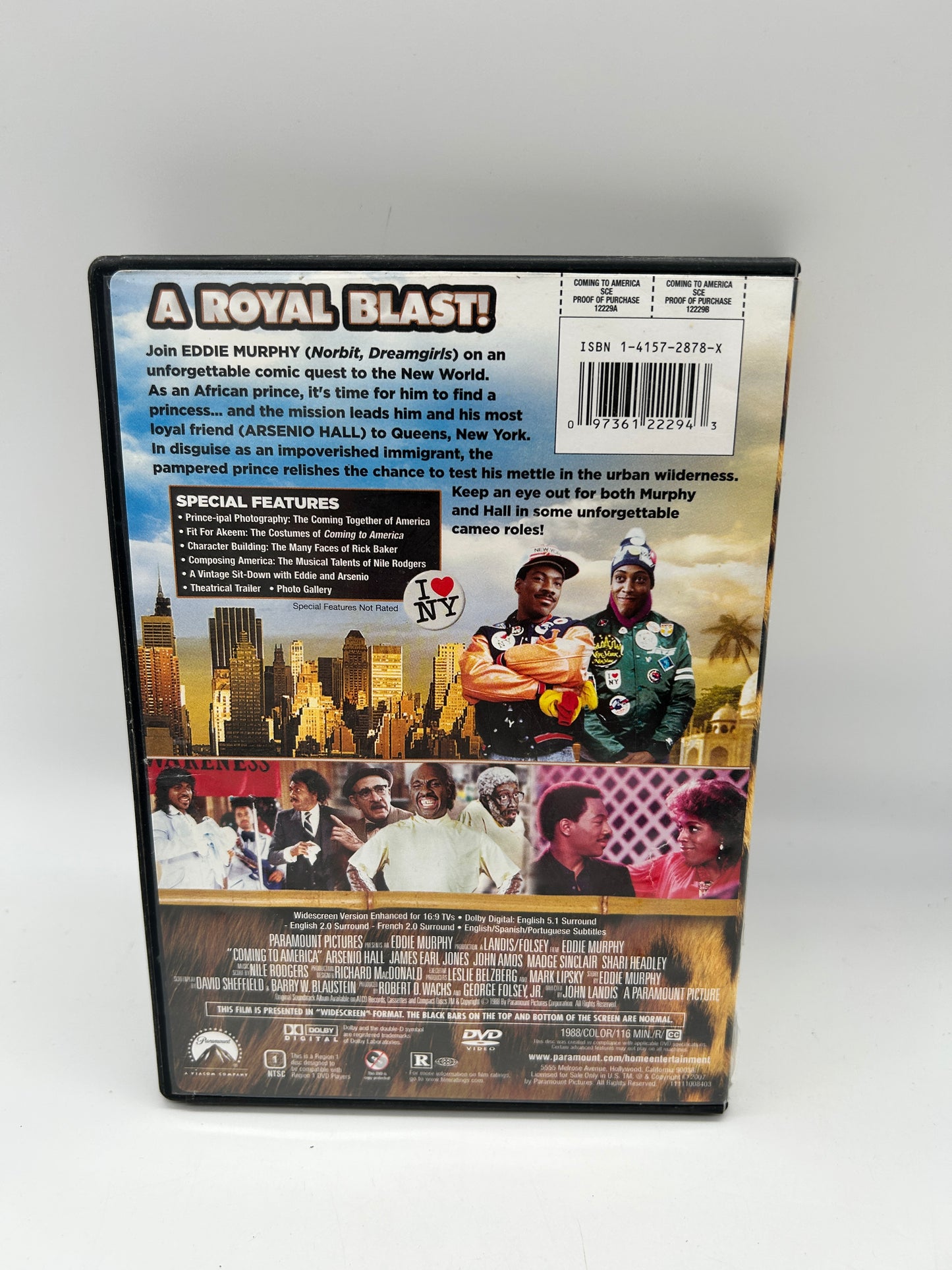 FiLM DVD | COMiNG TO AMERiCA | SPECiAL COLLECTORS EDiTiON