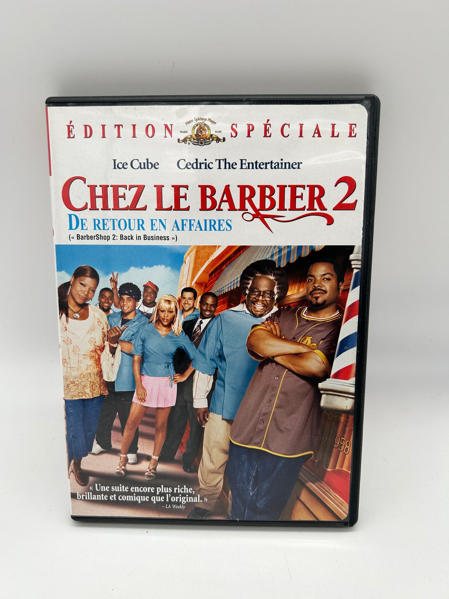 FiLM DVD | CHEZ LE BARBiER 2 DE RETOUR EN AFFAiRES [BARBERSHOP BACK iN BUiSNESS]