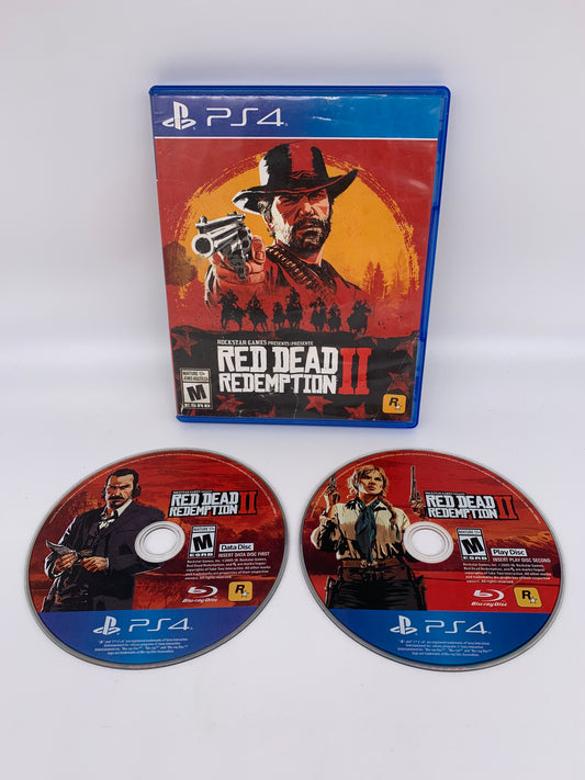 PiXEL-RETRO.COM : SONY PLAYSTATION 4 (PS4) COMPLETE CIB BOX MANUAL GAME NTSC RED DEAD REDEMPTION II 2