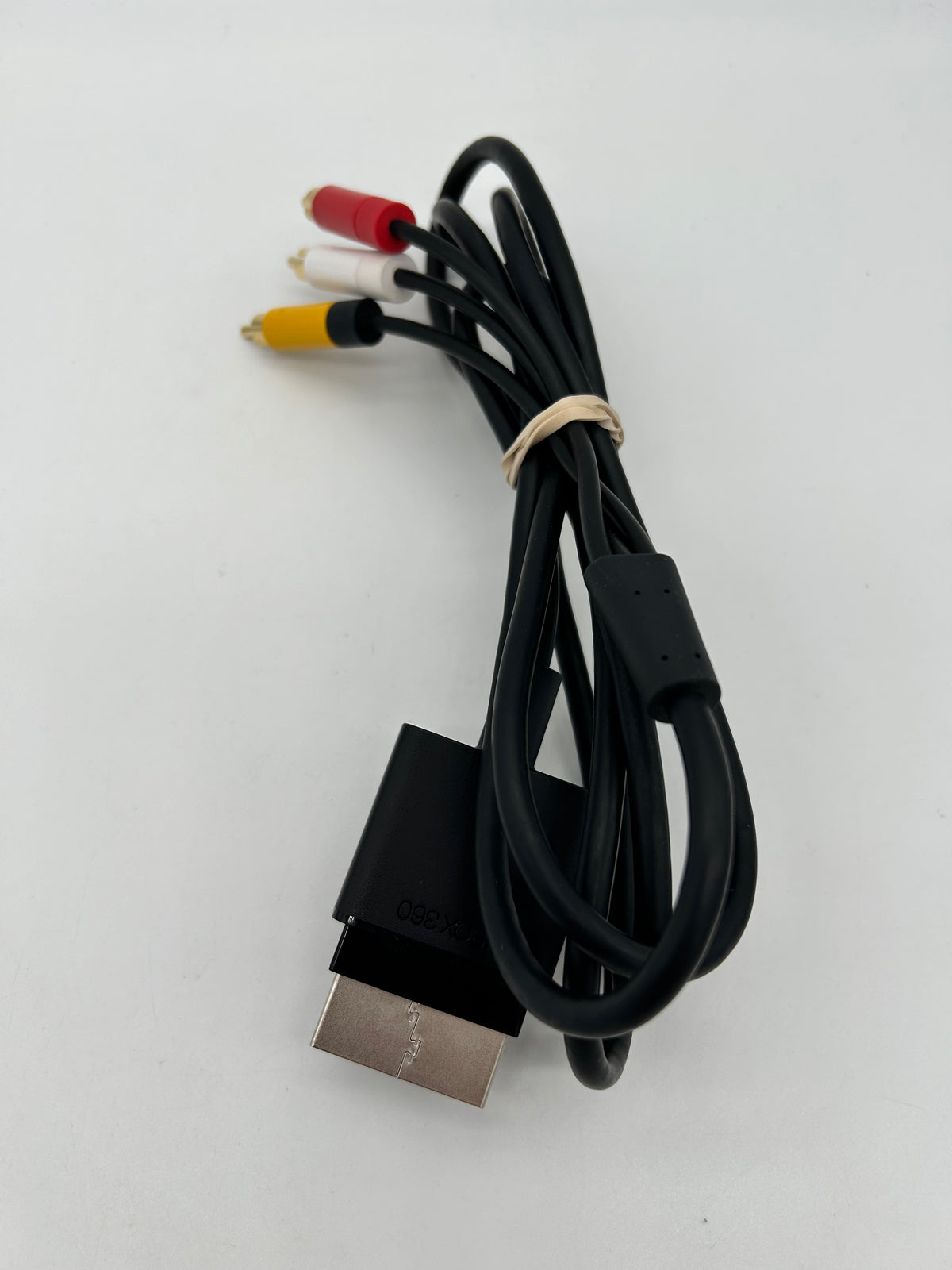PiXEL-RETRO.COM : MICROSOFT XBOX 360 ORIGINAL NTSC COMPONENT AV CABLE RCA COMPOSITE X821376-001