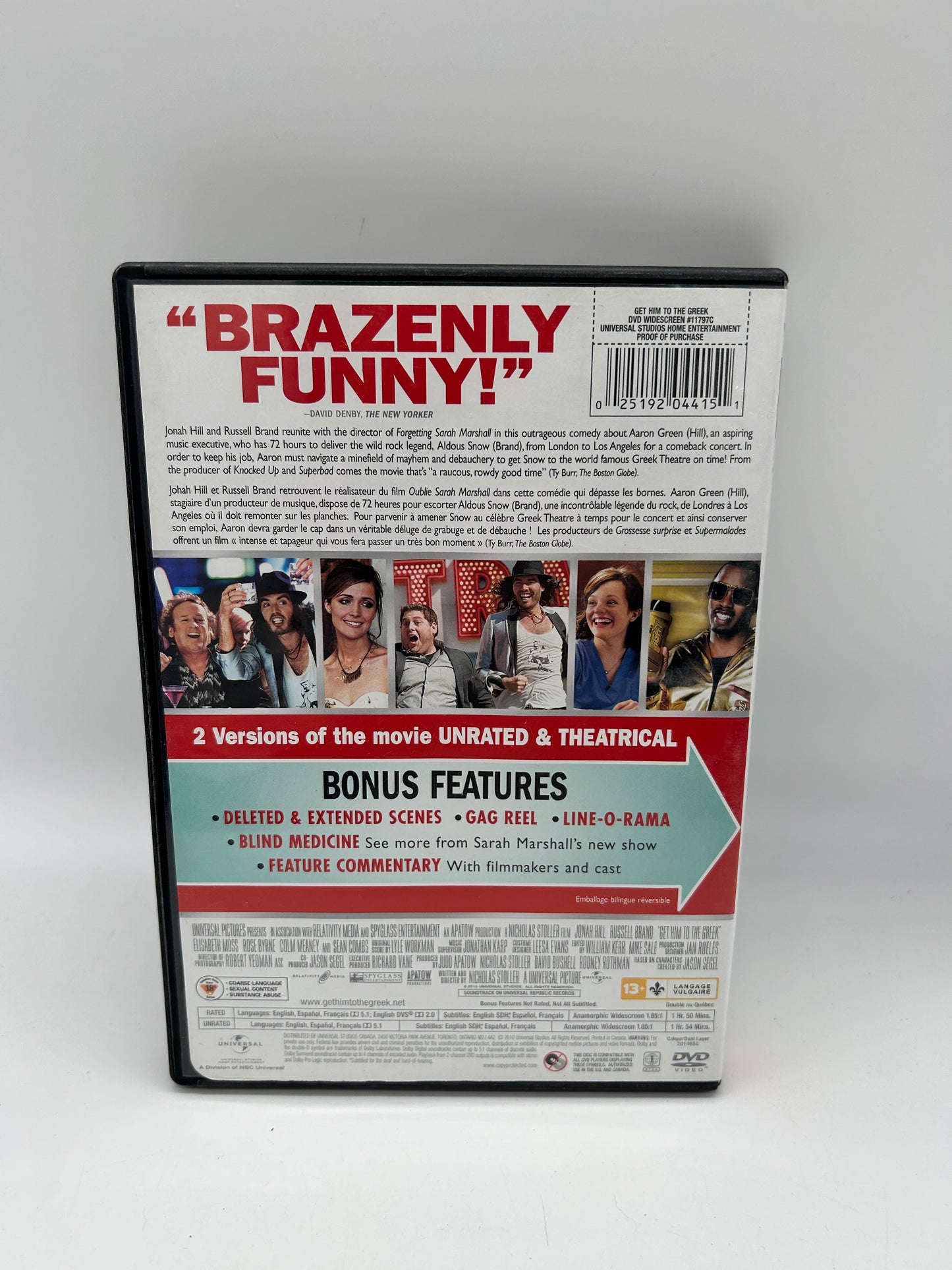 FiLM DVD | 72 HEURES [GET HiM TO THE GREEK]