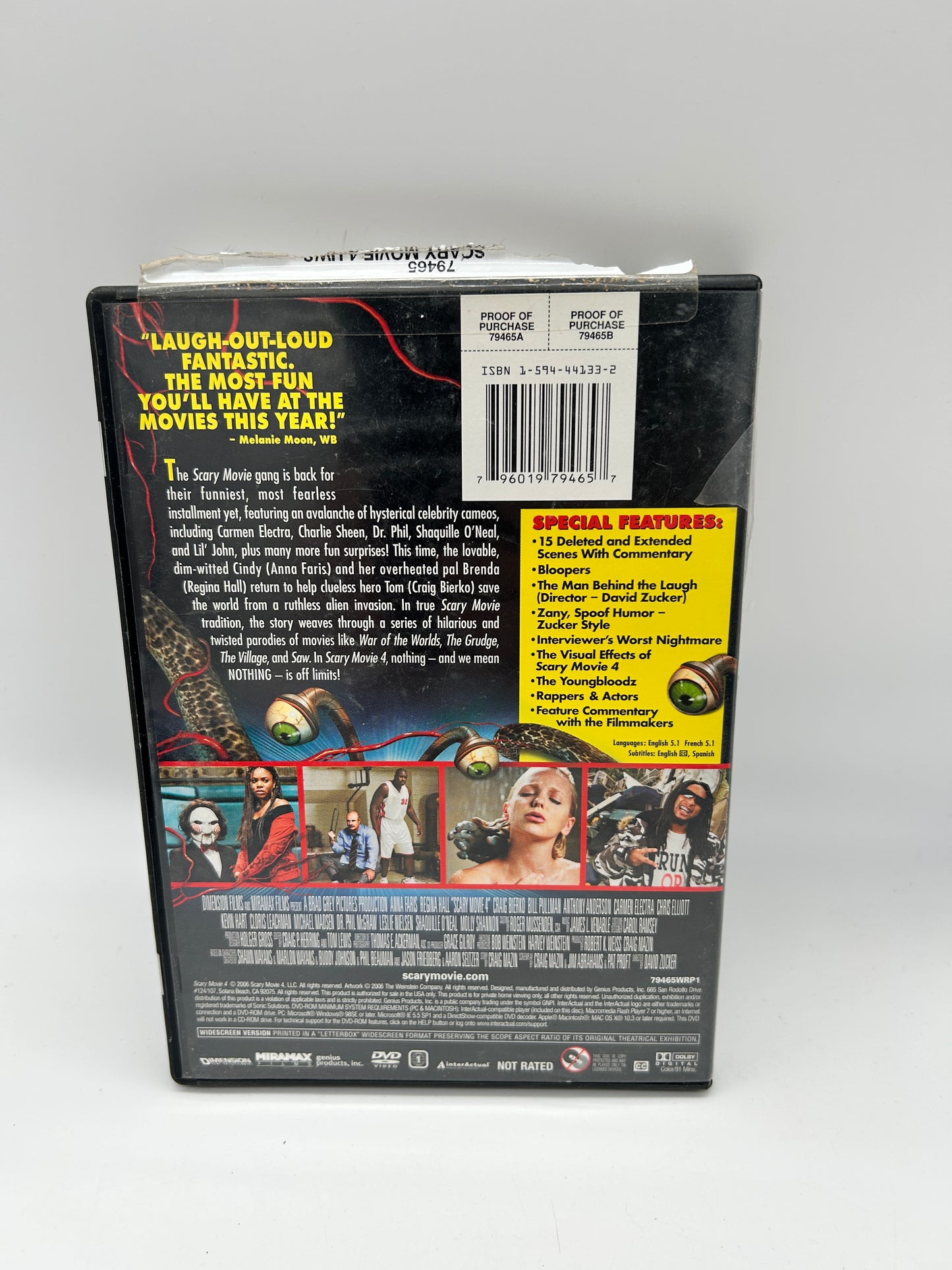 FiLM DVD | SCARY MOViE 4