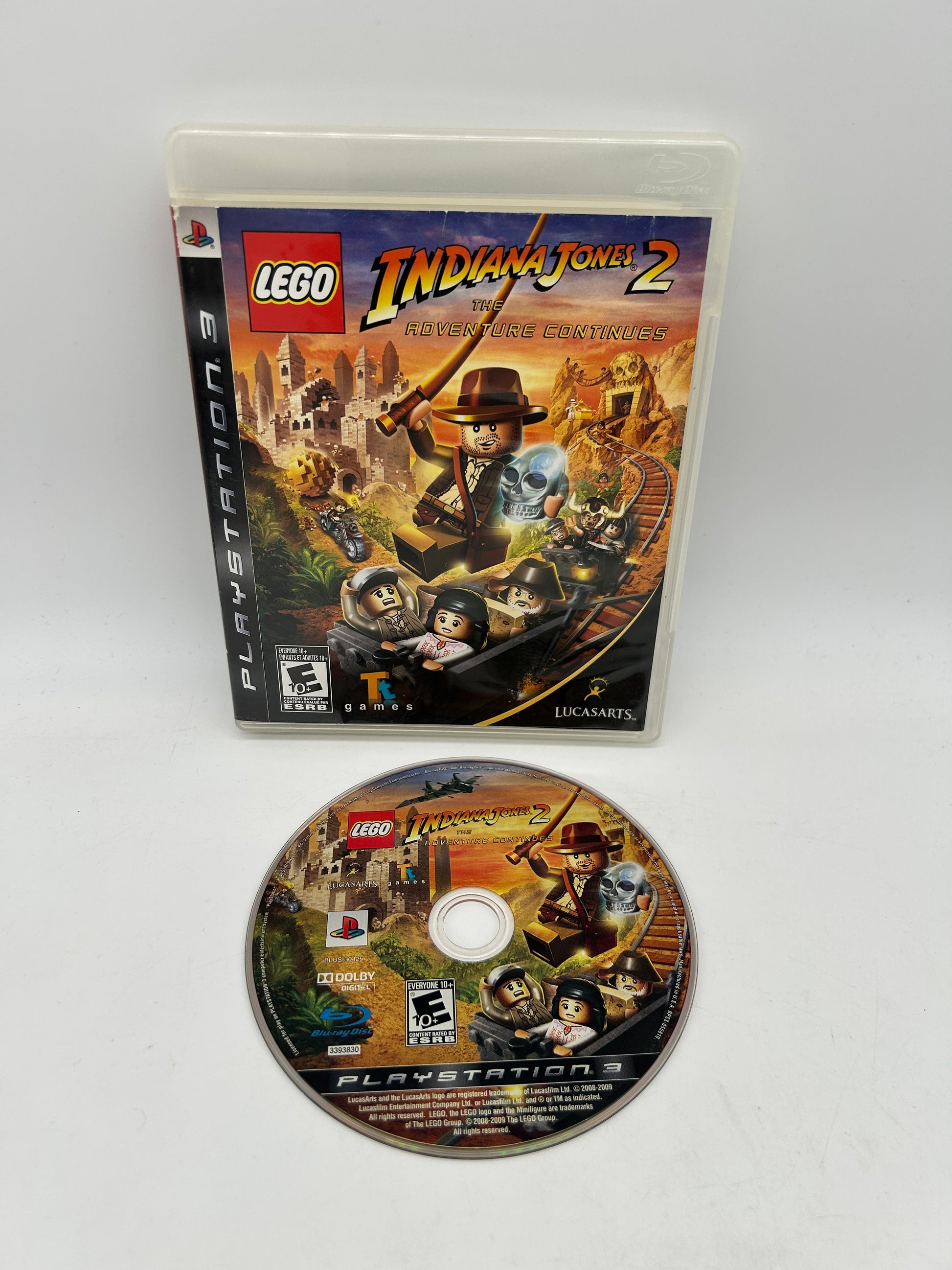 PiXEL-RETRO.COM : SONY PLAYSTATION 3 (PS3) COMPLET CIB BOX MANUAL GAME NTSC INDIANA JONES 2 THE ADVENTURE CONTINUES