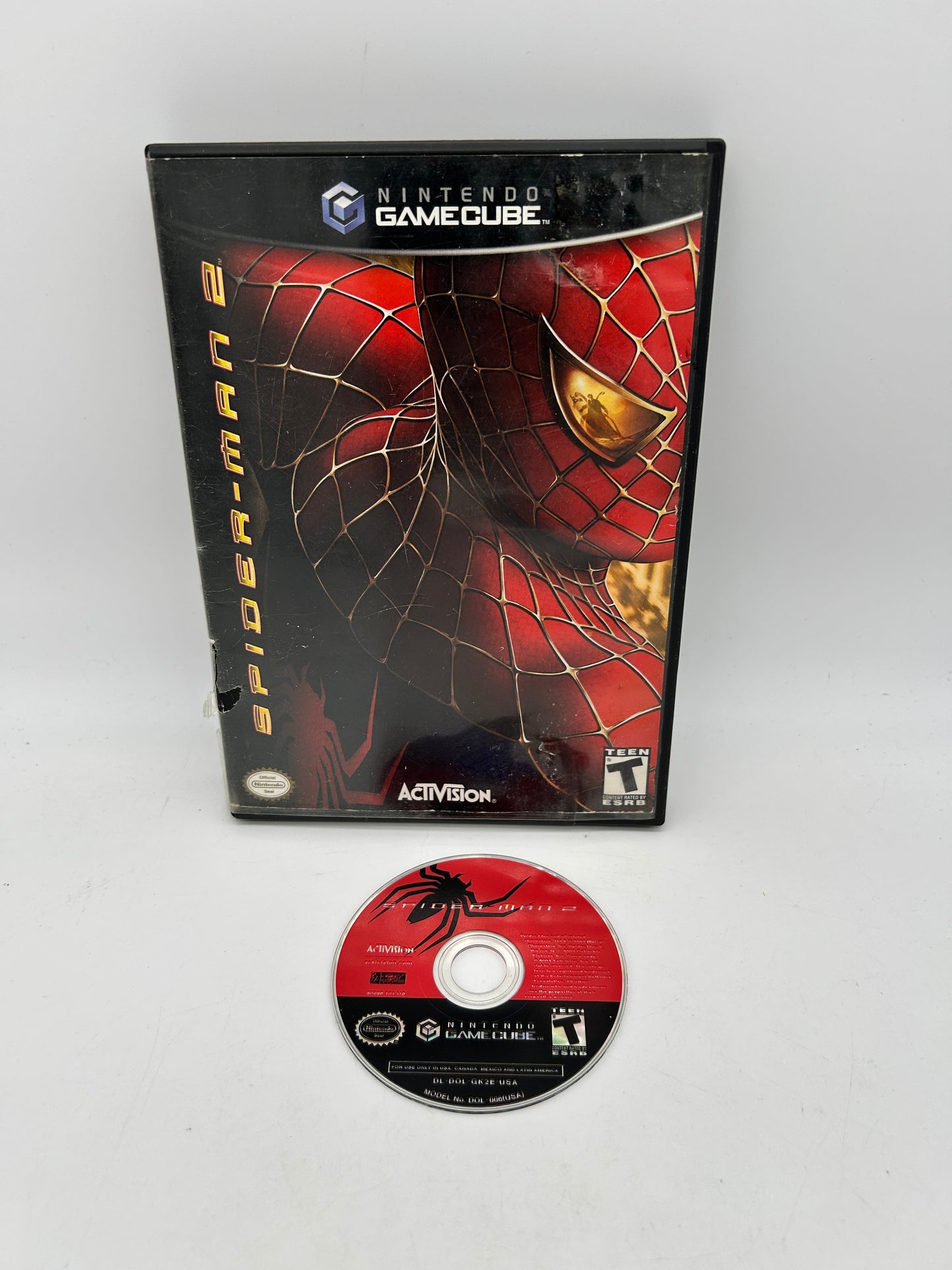PiXEL-RETRO.COM : NINTENDO GAMECUBE COMPLETE CIB BOX MANUAL GAME NTSC SPIDER-MAN 2