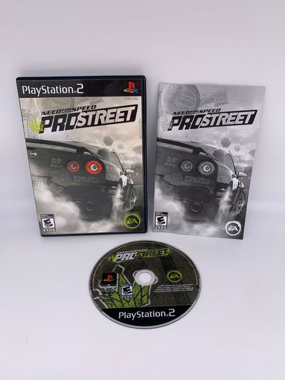 PiXEL-RETRO.COM : SONY PLAYSTATION 2 (PS2) COMPLET CIB BOX MANUAL GAME NTSC NEED FOR SPEED PROSTREET