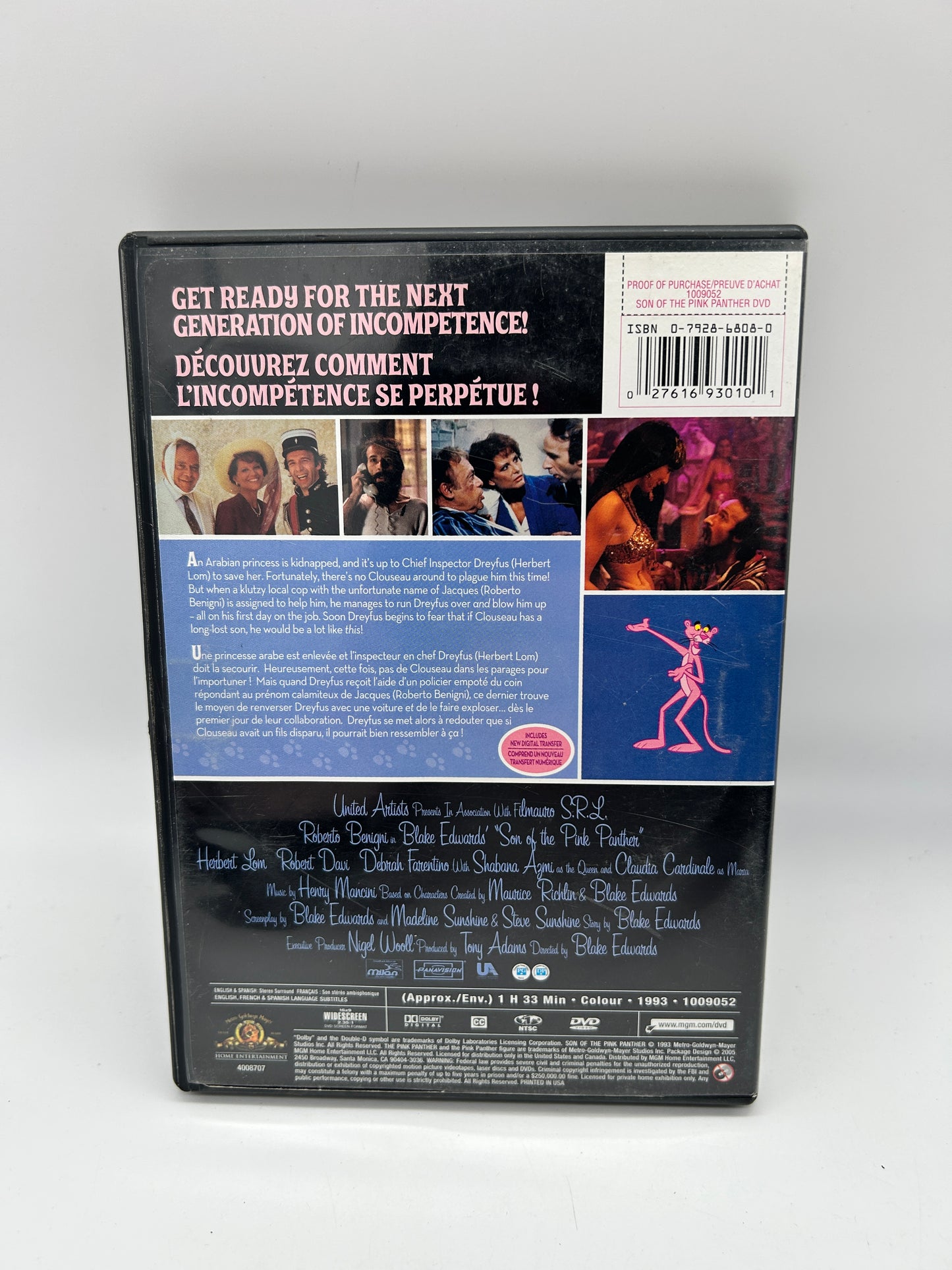 FiLM DVD | LE FiLS DE LA PANTHERE ROSE [SON OF THE PiNK PANTHER]