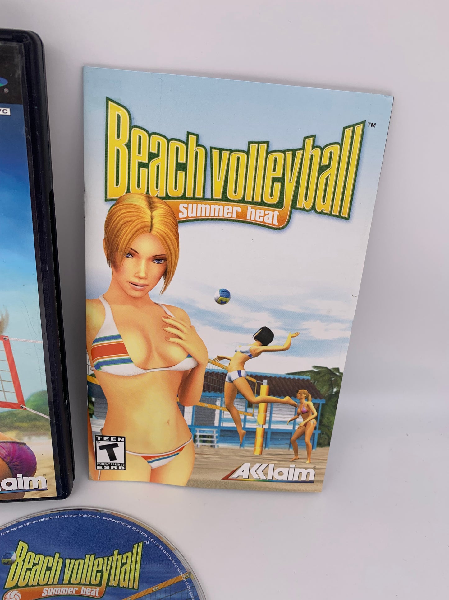 SONY PLAYSTATiON 2 [PS2] | BEACH VOLLEYBALL SUMMER HEAT