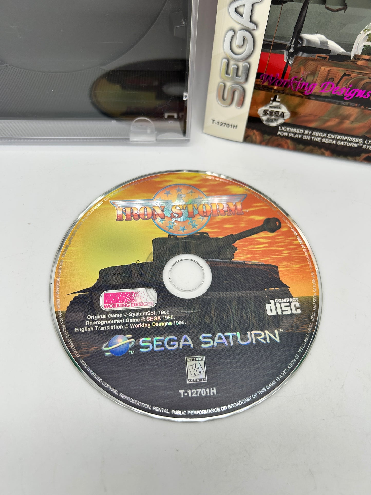 SEGA SATURN | iRON STORM