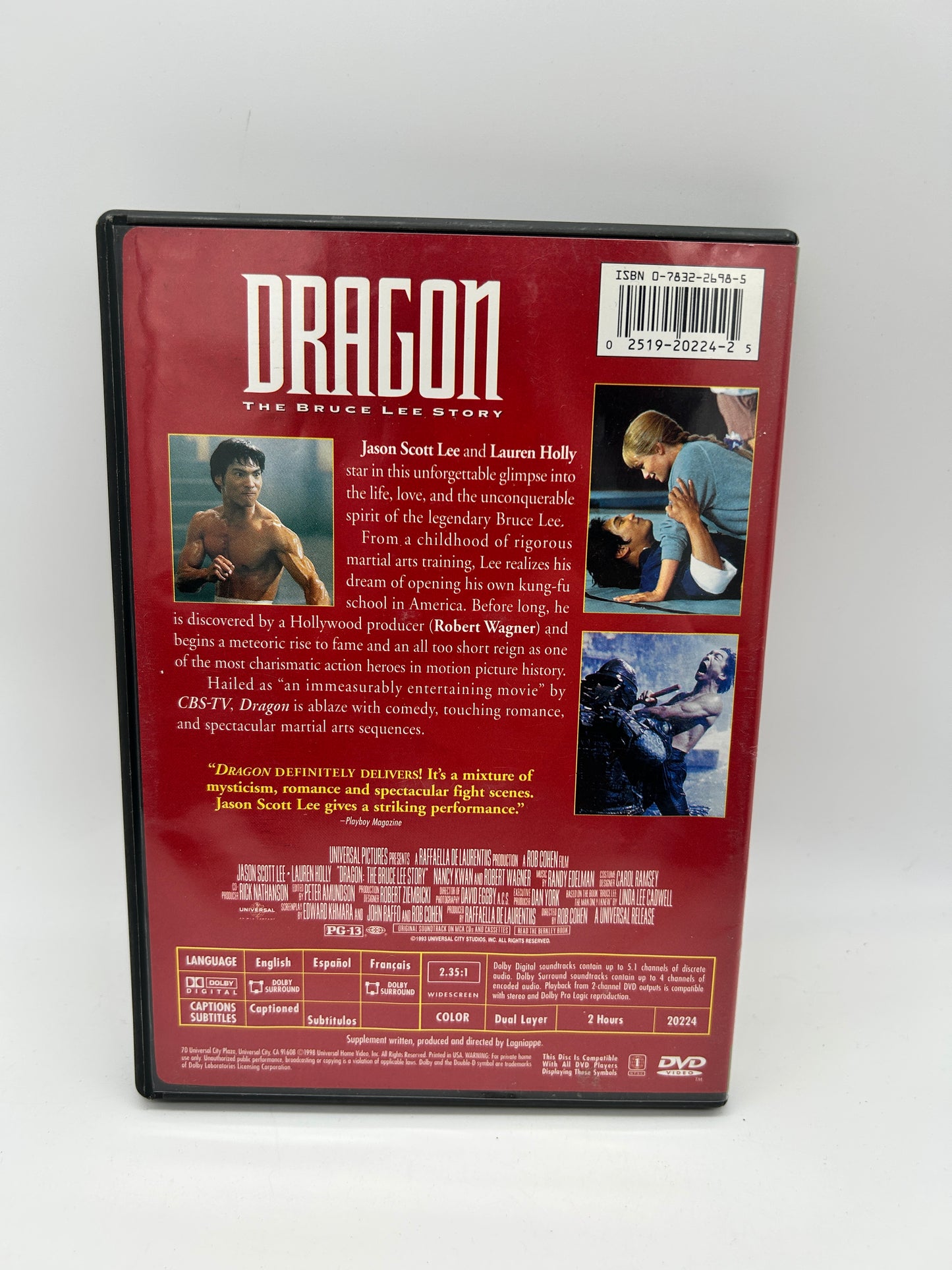 FiLM DVD | DRAGON THE BRUCE LEE STORY | COLLECTORS EDiTiON