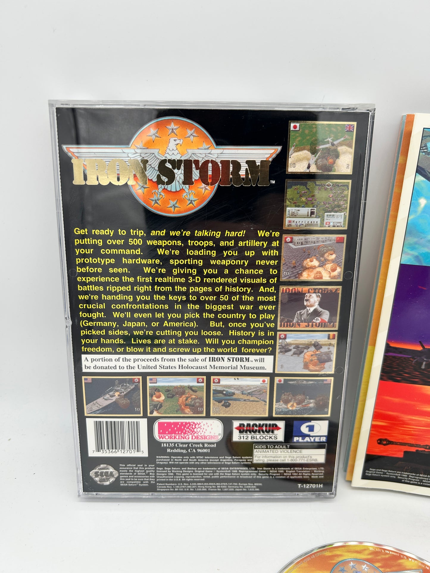 SEGA SATURN | iRON STORM