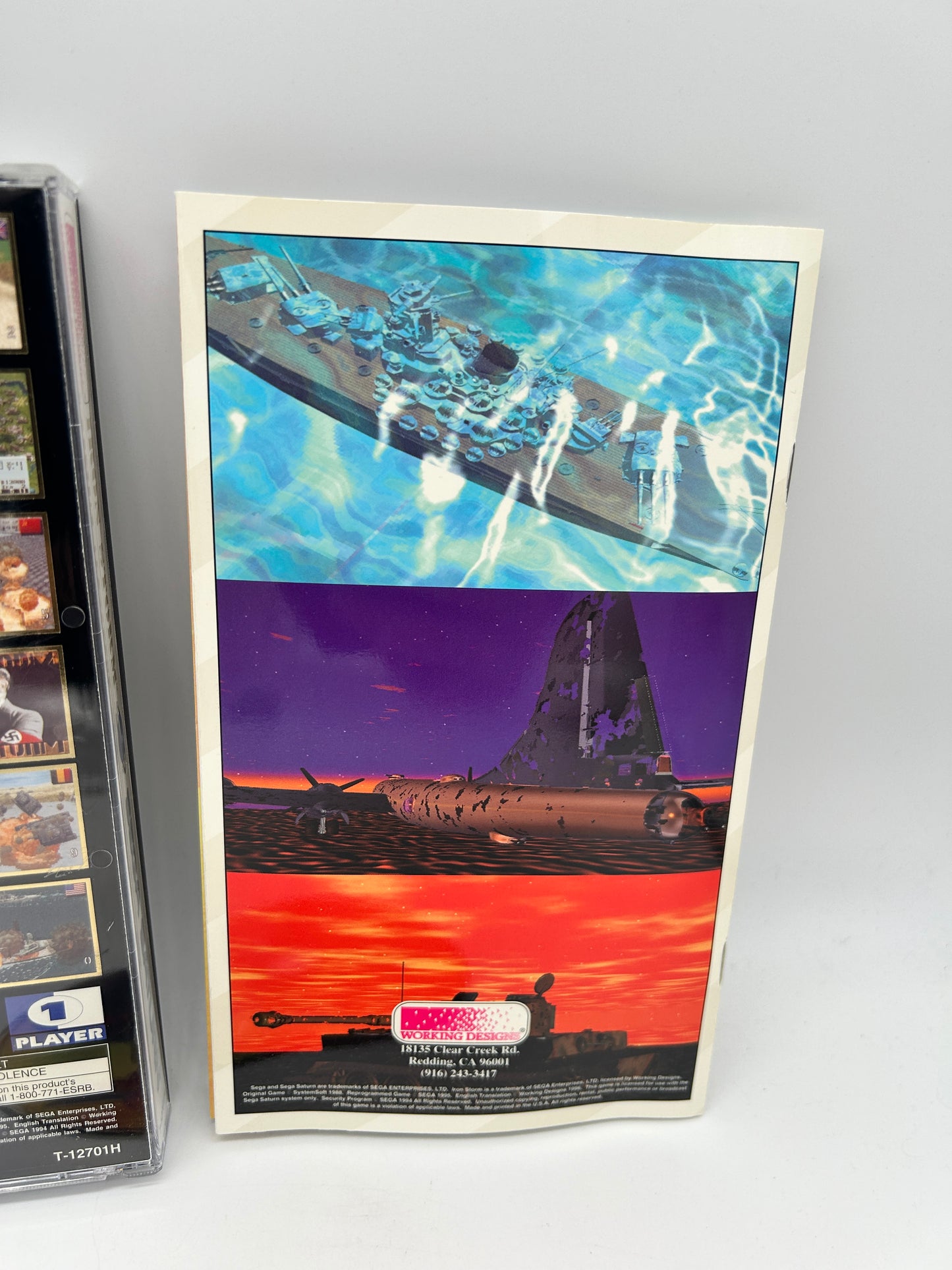 SEGA SATURN | iRON STORM