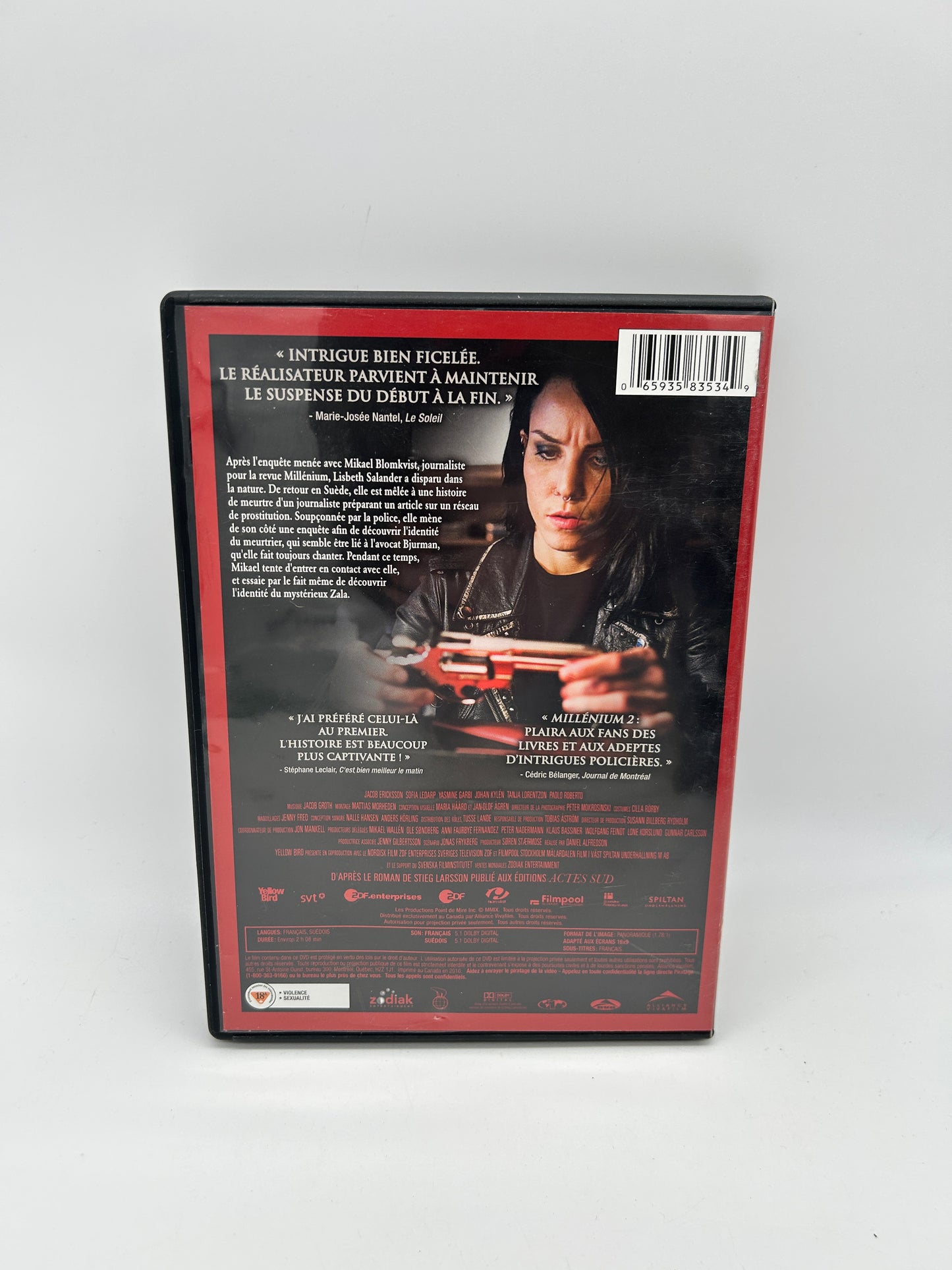 FiLM DVD | MiLLENiUM 2 LA FiLLE QUi REVAiT D'UN BiDON D'ESSENCE ET D'UNE ALLUMETTE