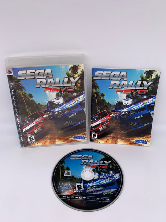 PiXEL-RETRO.COM : SONY PLAYSTATION 3 (PS3) COMPLET CIB BOX MANUAL GAME NTSC SEGA RALLY REVO