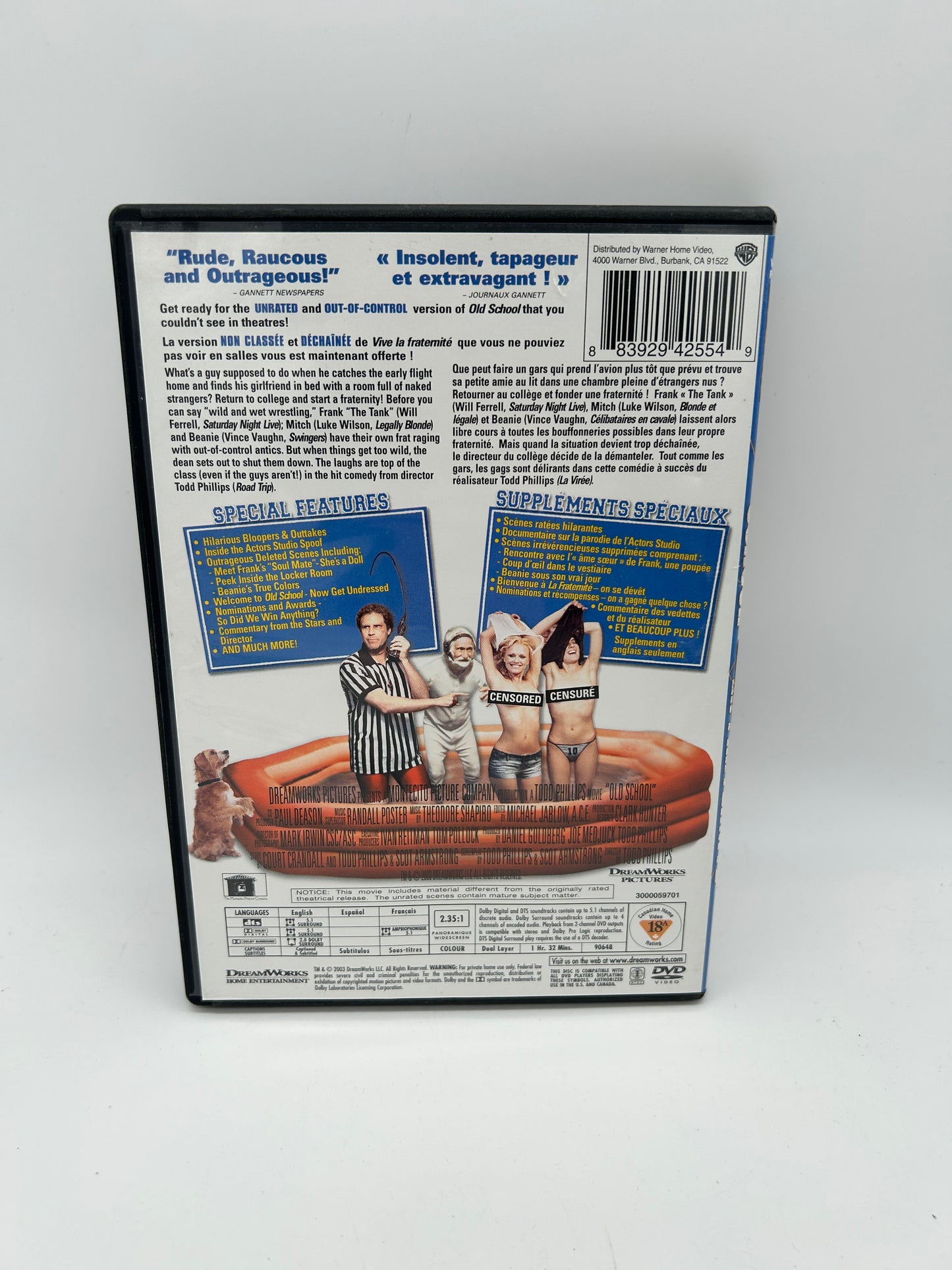 FiLM DVD | ViVE LA FRATERNiTE [OLD SCHOOL]