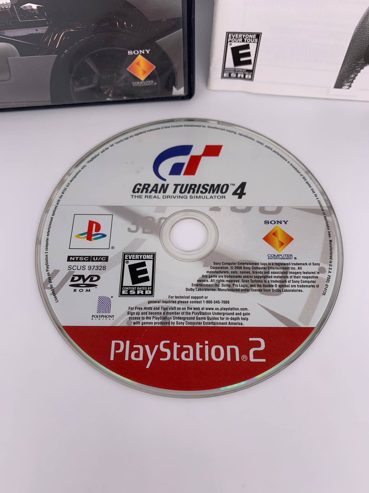 SONY PLAYSTATiON 2 [PS2] | GRAN TURiSMO 4  GT4 THE REAL DRiViNG SiMULATOR | GREATEST HiTS