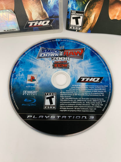 SONY PLAYSTATiON 3 [PS3] | WWE SMACKDOWN VS RAW 2008