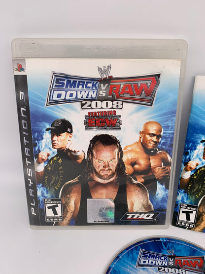 SONY PLAYSTATiON 3 [PS3] | WWE SMACKDOWN VS RAW 2008