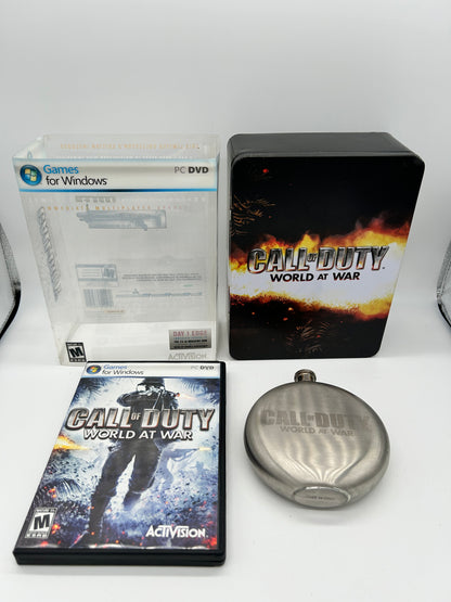 PiXEL-RETRO.COM : COMPUTER (PC) COMPLETE CIB BOX MANUAL GAME NTSC CALL OF DUTY WORLD AT WAR LIMITED COLLECTOR'S EDITION