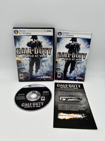 PC COMPUTER | CALL OF DUTY WORLD AT WAR | LIMITED COLLECTORS EDiTiON