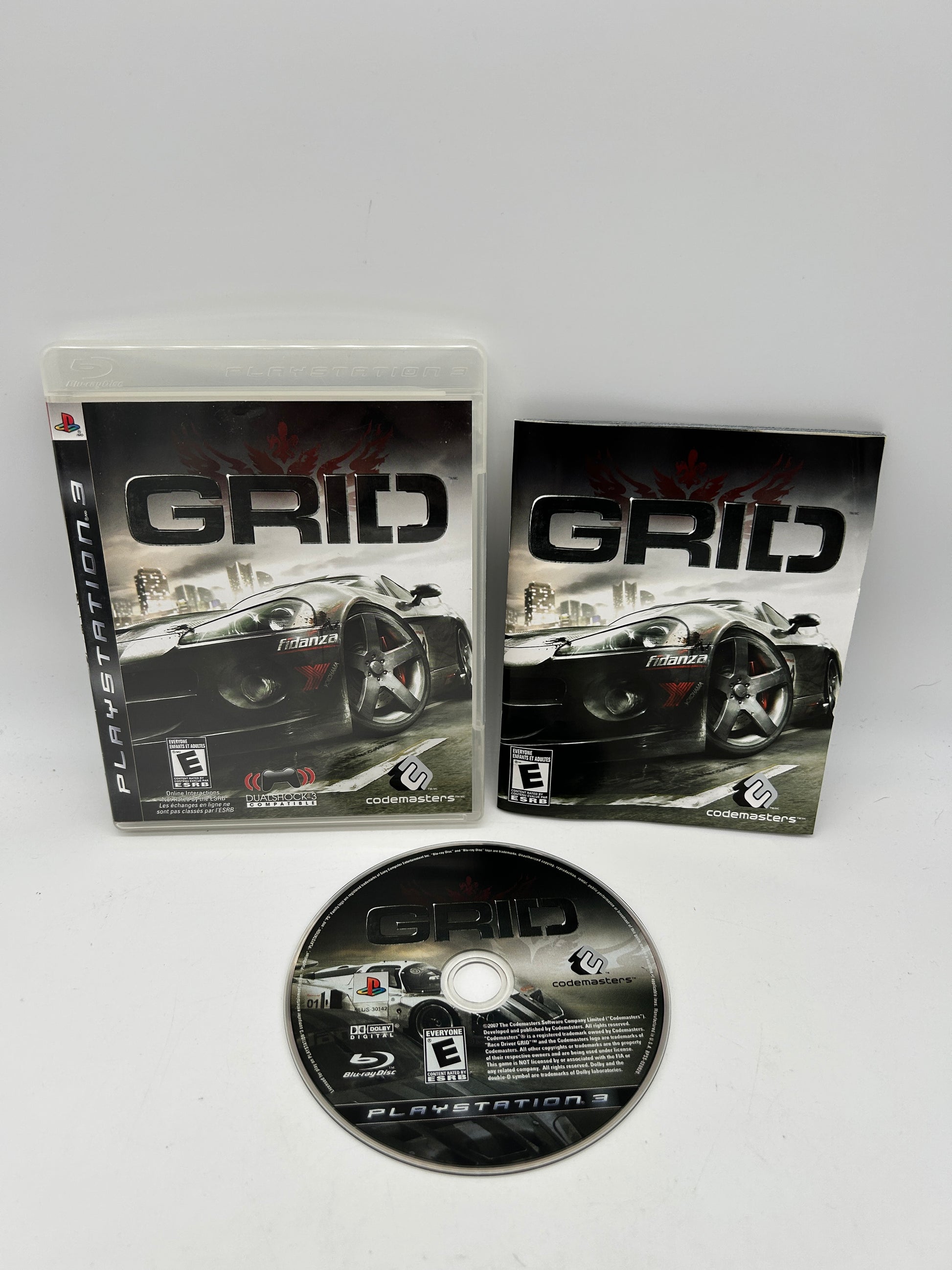 PiXEL-RETRO.COM : SONY PLAYSTATION 3 (PS3) COMPLET CIB BOX MANUAL GAME NTSC GRID