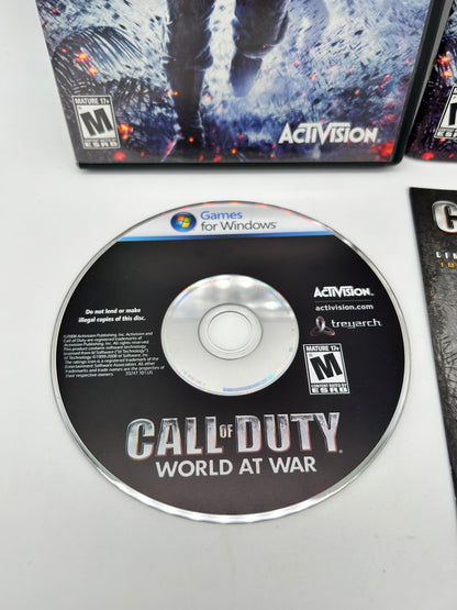 PC COMPUTER | CALL OF DUTY WORLD AT WAR | LIMITED COLLECTORS EDiTiON