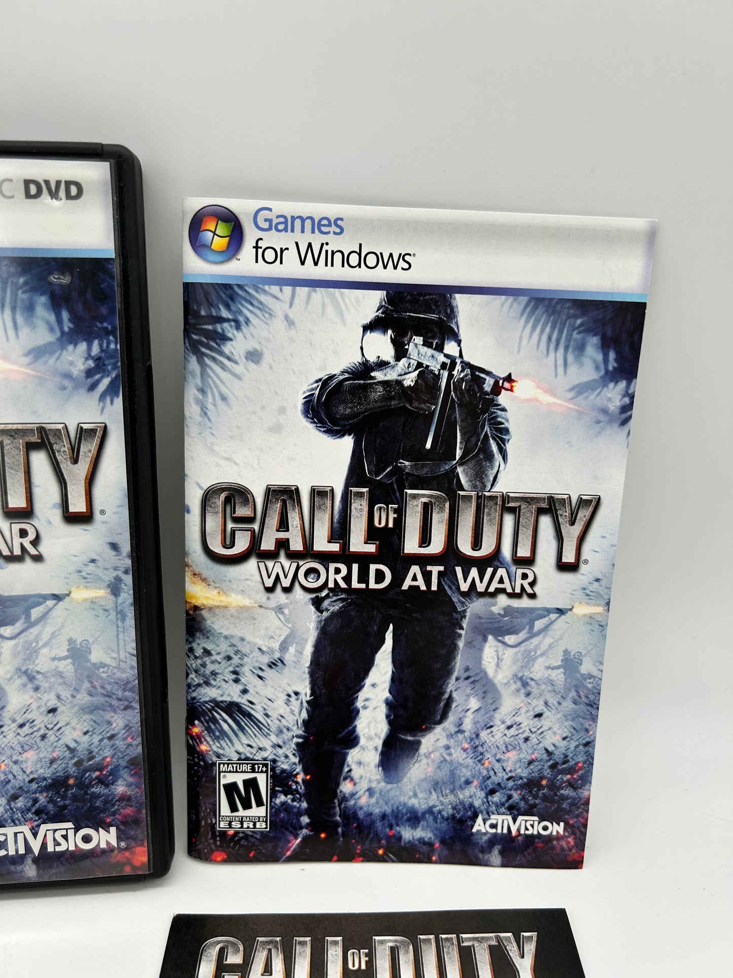 PC COMPUTER | CALL OF DUTY WORLD AT WAR | LIMITED COLLECTORS EDiTiON