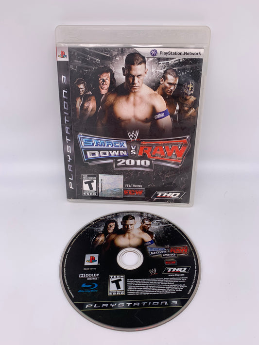 PiXEL-RETRO.COM : SONY PLAYSTATION 3 (PS3) COMPLET CIB BOX MANUAL GAME NTSC WWE SMACKDOWN VS RAW 2010