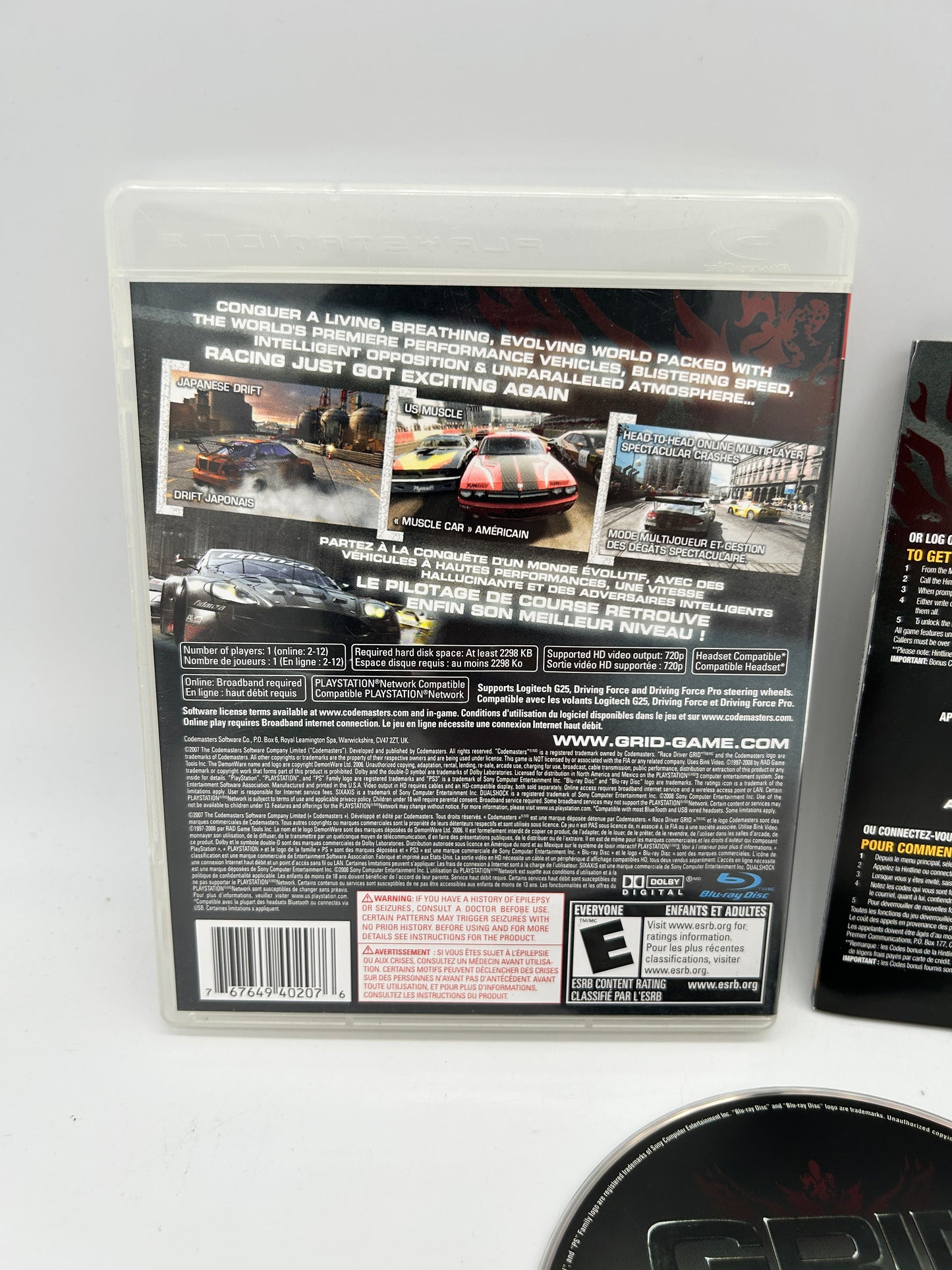 SONY PLAYSTATiON 3 [PS3] | GRiD