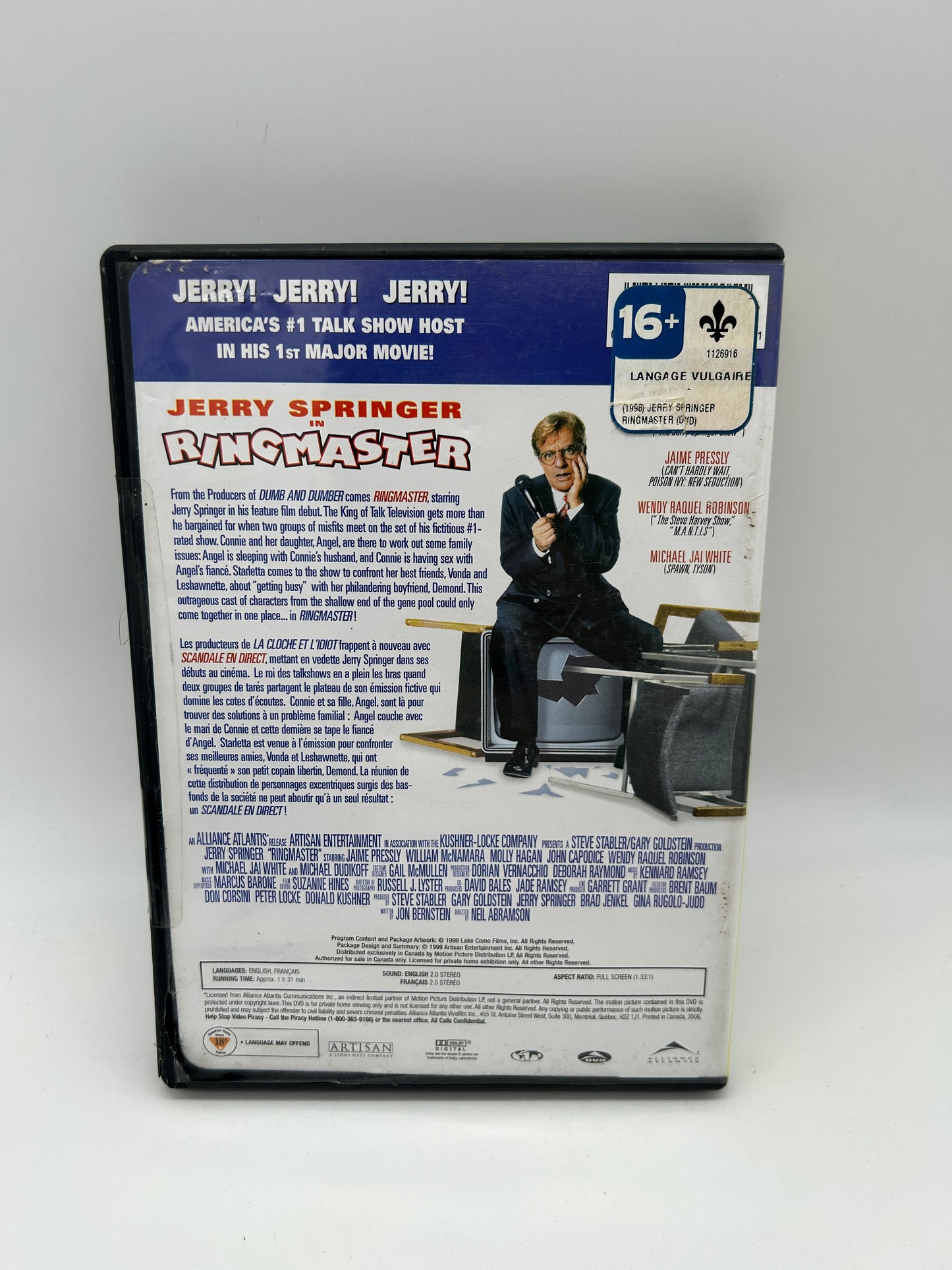 FiLM DVD | SCANDALE EN DiRECT [RiNGMASTER]
