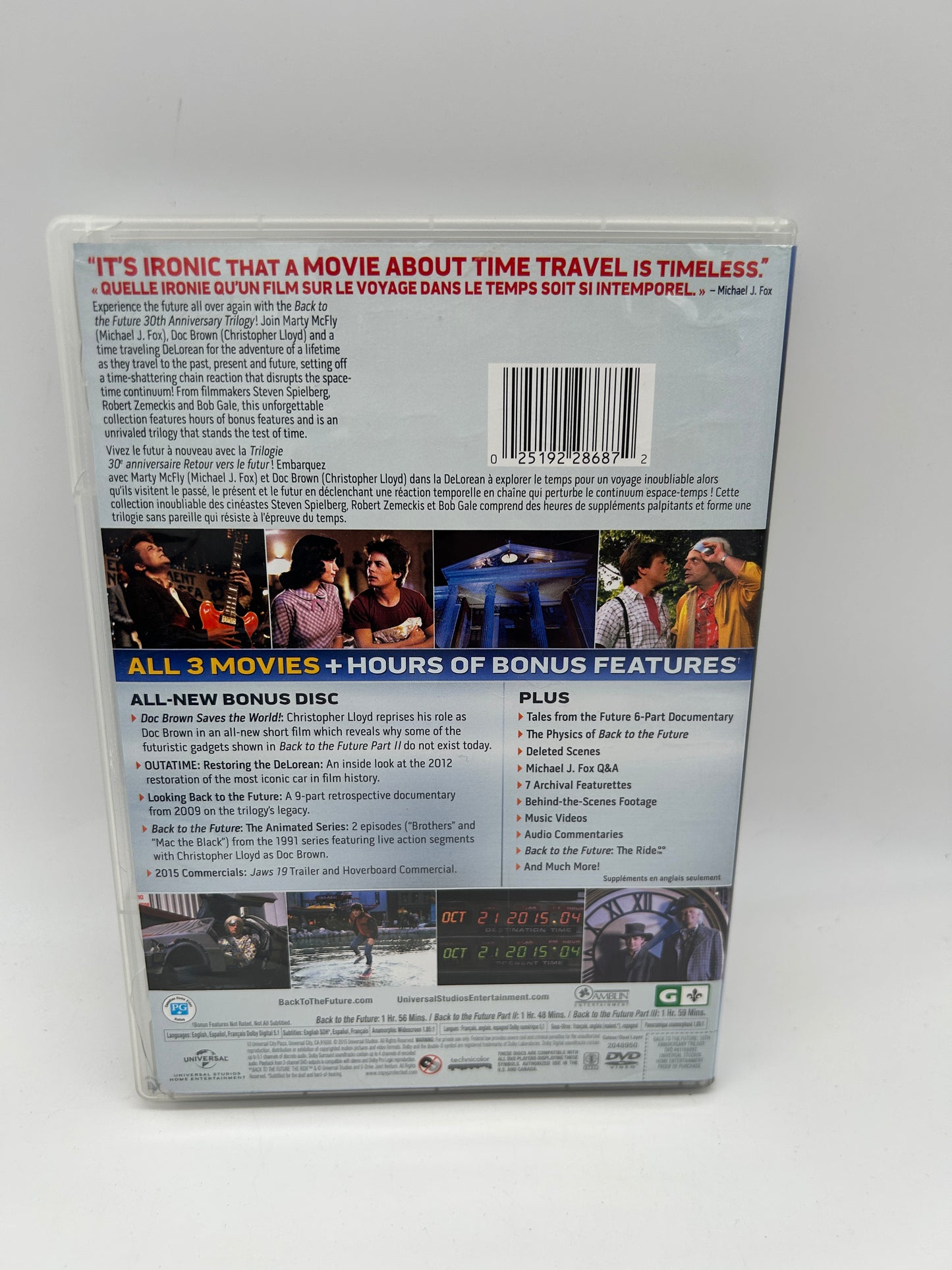 FiLM DVD | RETOUR VERS LE FUTUR [BACK TO THE FUTURE] | 30TH ANNiVERSARY TRiLOGY