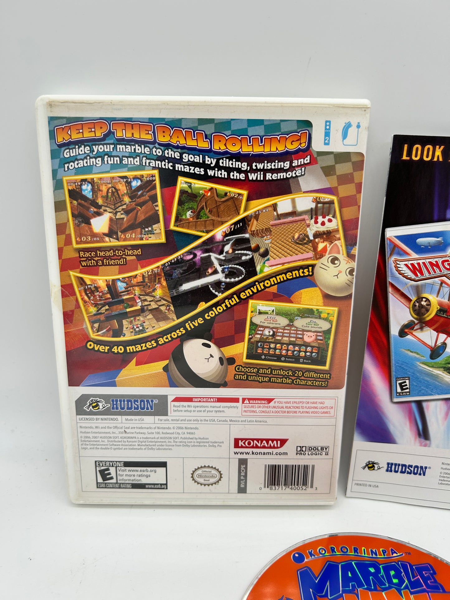 NiNTENDO Wii | KORORiNPA MARBLE MANiA