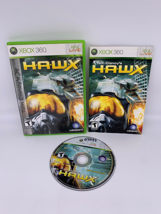 PiXEL-RETRO.COM : MICROSOFT XBOX 360 COMPLETE CIB BOX MANUAL GAME NTSC TOM CLANCY'S HAWX