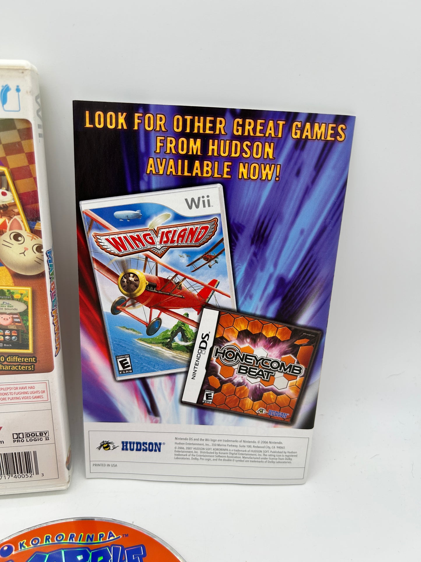 NiNTENDO Wii | KORORiNPA MARBLE MANiA