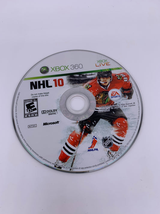 PiXEL-RETRO.COM : MICROSOFT XBOX 360 COMPLETE CIB BOX MANUAL GAME NTSC NHL 10