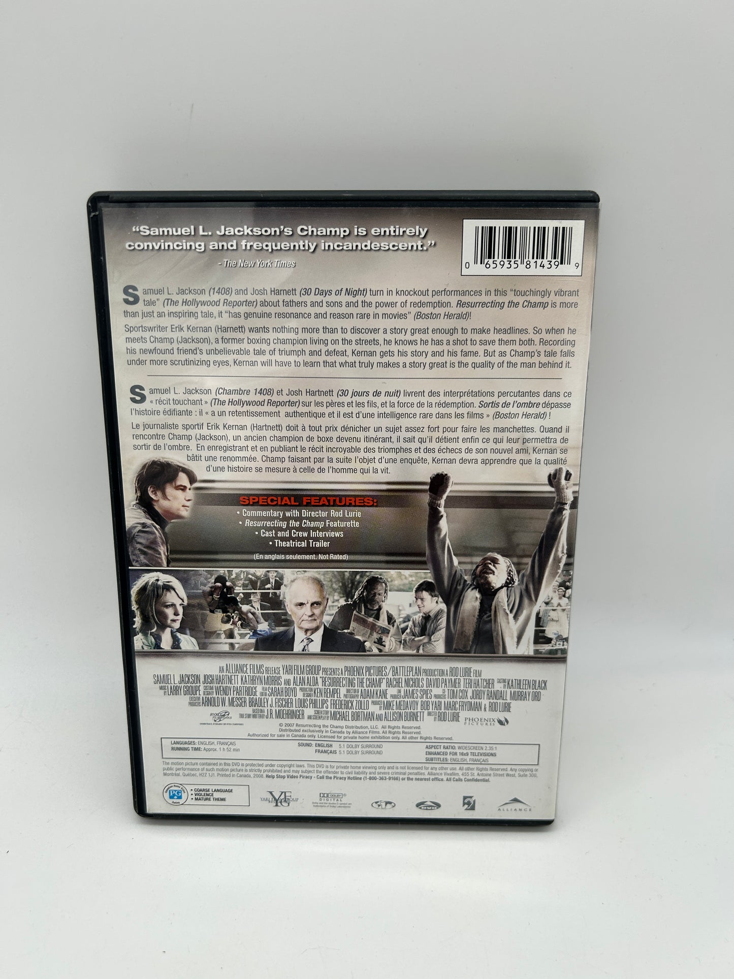 DVD MOVIE | OUT OF THE SHADOWS [RESURRECTING THE CHAMP]
