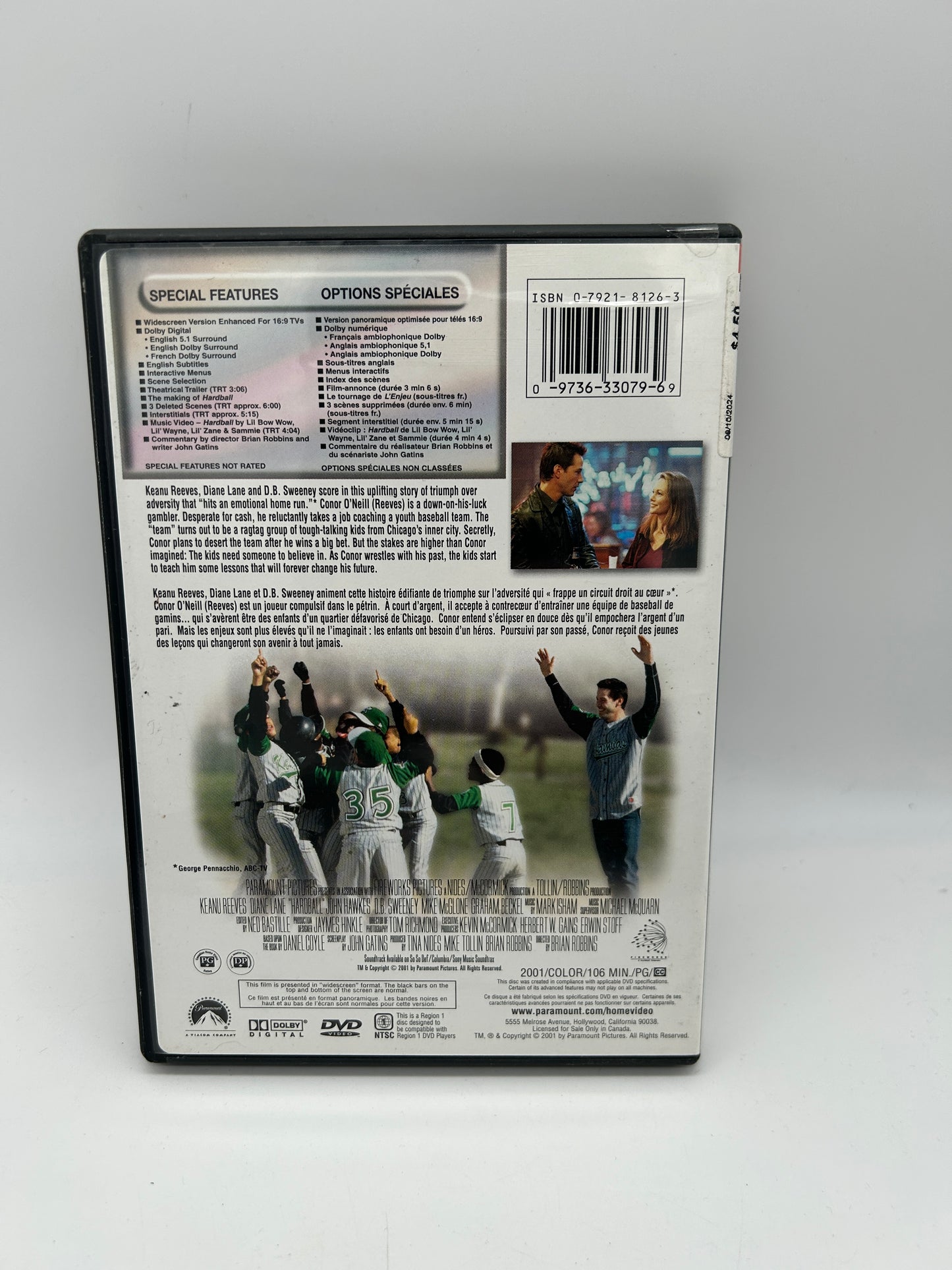FiLM DVD | L'ENJEU [HARDBALL]