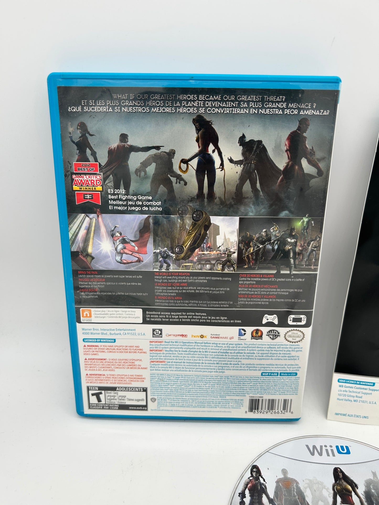 NiNTENDO Wii U | iNJUSTiCE GODS AMONG US