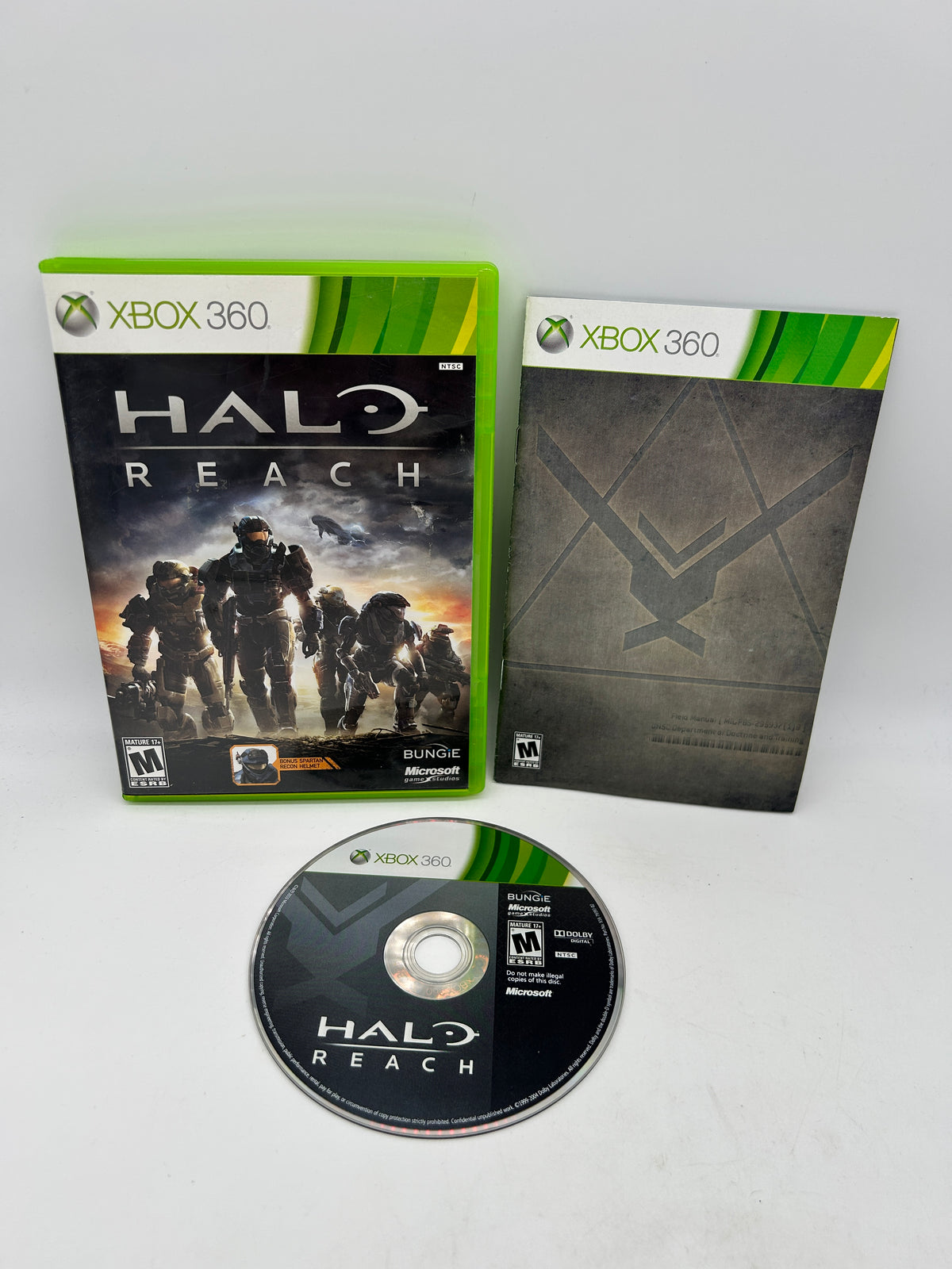 PiXEL-RETRO.COM : MICROSOFT XBOX 360 COMPLETE CIB BOX MANUAL GAME NTSC HALO REACH