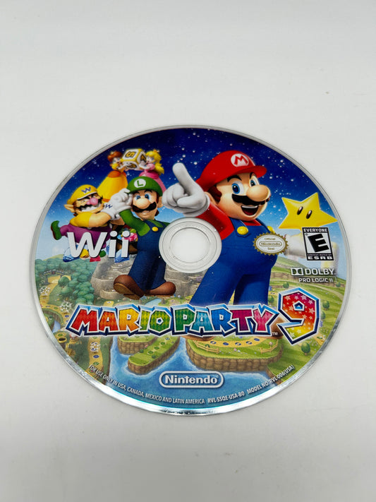 PiXEL-RETRO.COM : NINTENDO WII COMPLET IN BOX CIB MANUAL GAME NTSC MARIO PARTY 9