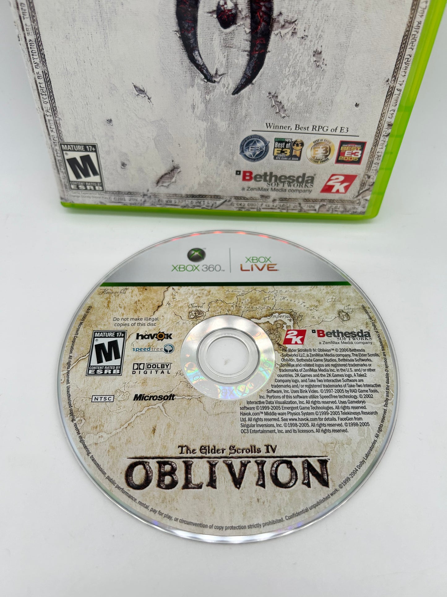 MiCROSOFT XBOX 360 | THE ELDER SCROLLS IV OBLiViON