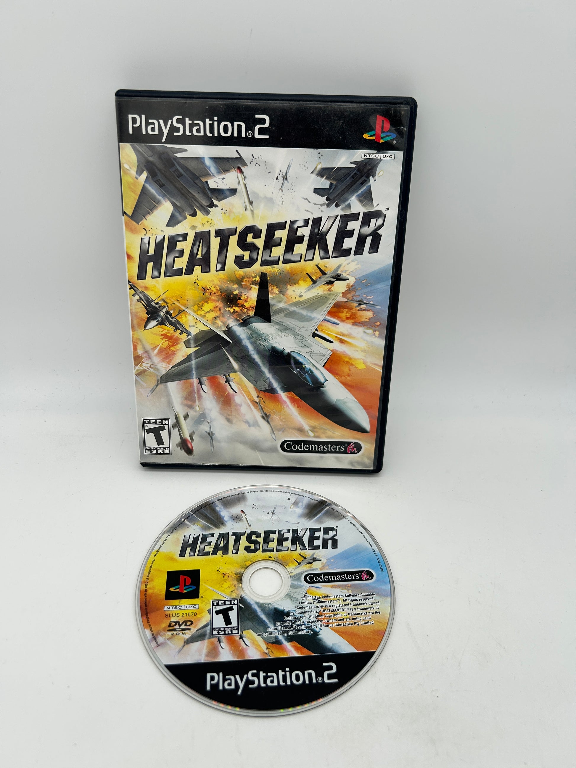 PiXEL-RETRO.COM : SONY PLAYSTATION 2 (PS2) COMPLET CIB BOX MANUAL GAME NTSC HEATSEEKER