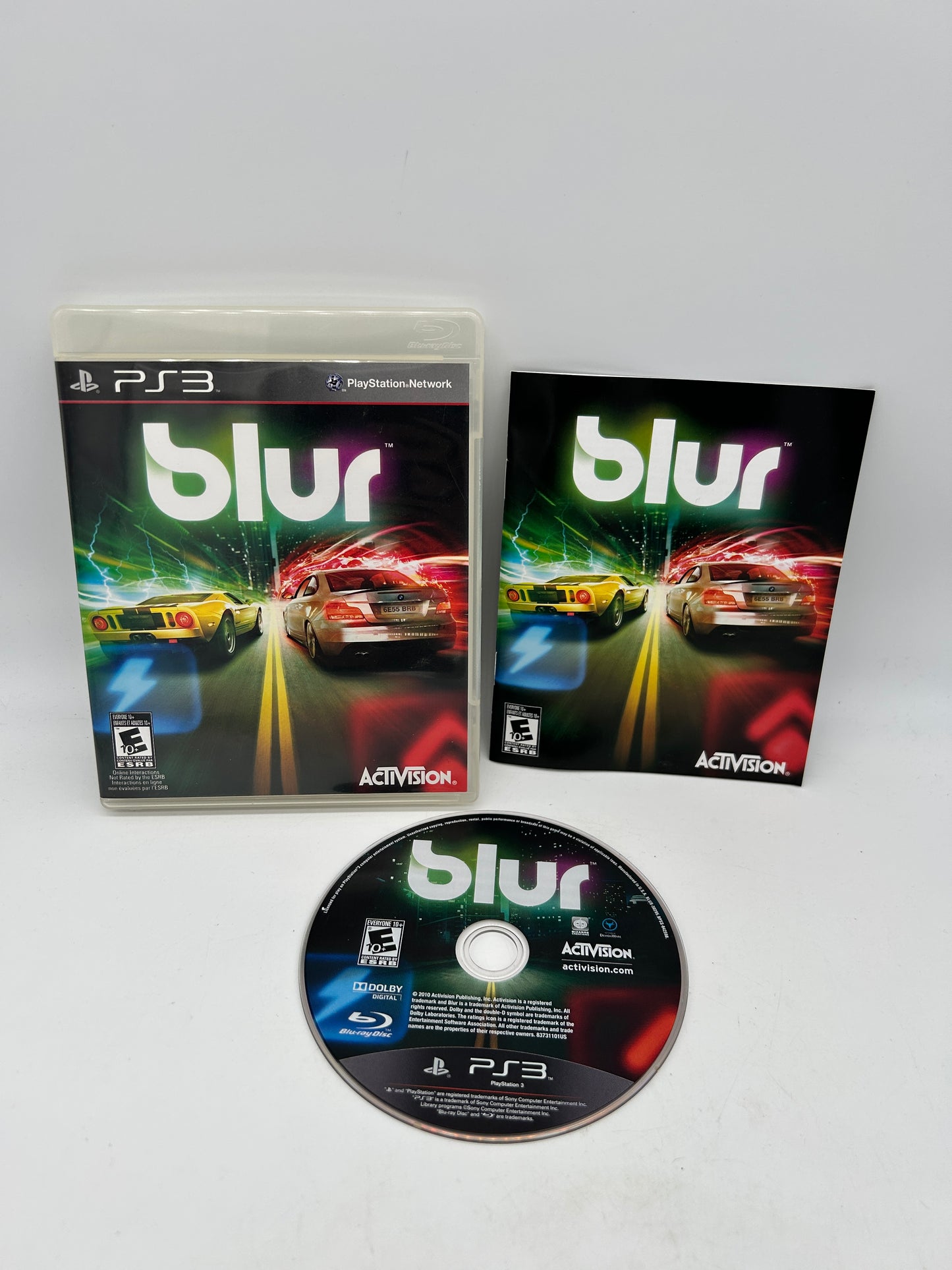 PiXEL-RETRO.COM : SONY PLAYSTATION 3 (PS3) COMPLET CIB BOX MANUAL GAME NTSC BLUR