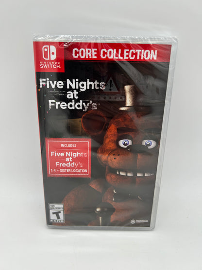 PiXEL-RETRO.COM : NINTENDO SWITCH NEW SEALED IN BOX COMPLETE MANUAL GAME NTSC FIVE NIGHTS AT FREDDY'S CORE COLLECTION