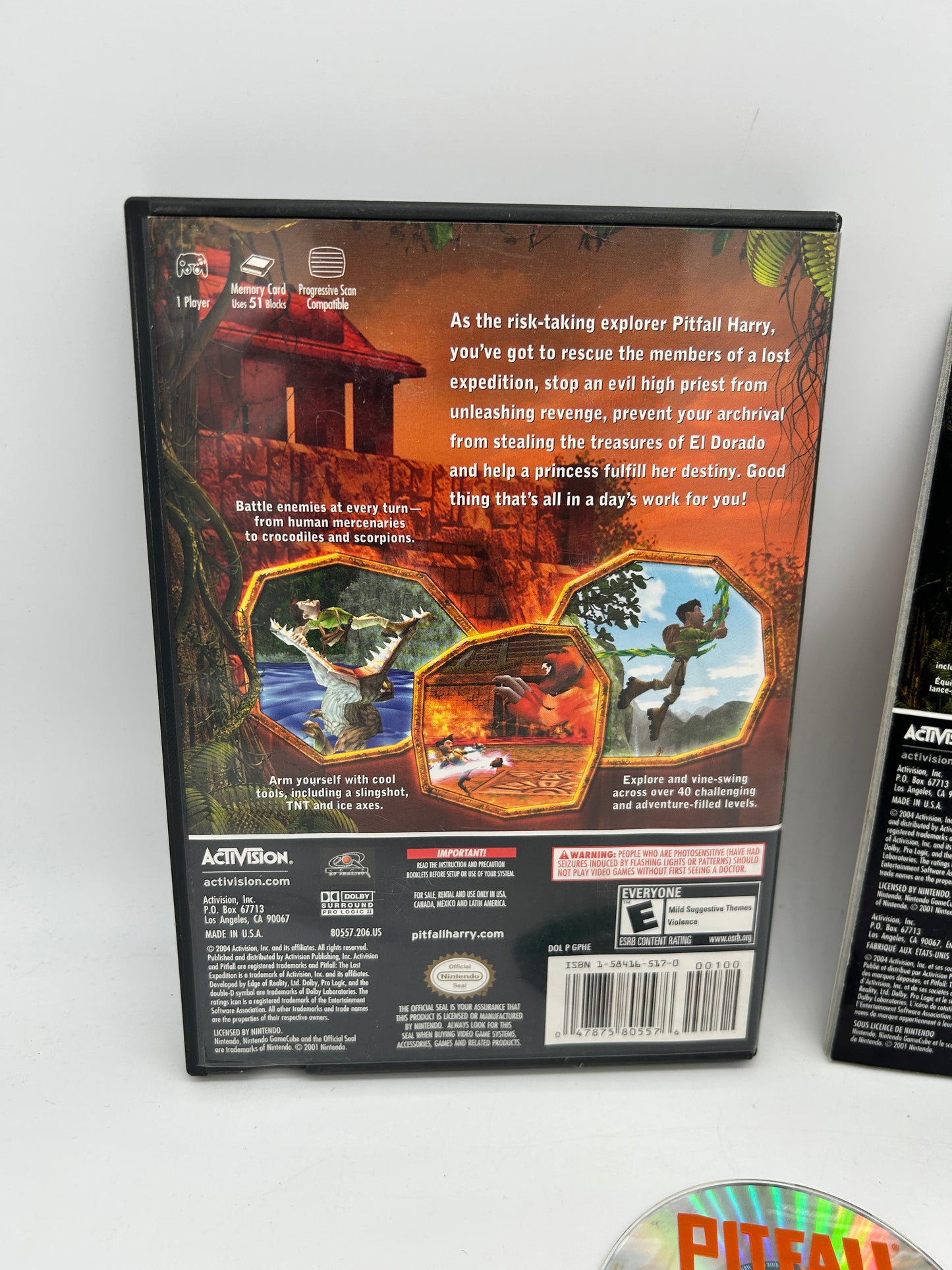 NiNTENDO GAMECUBE [NGC] | PiTFALL THE LOST EXPEDiTiON