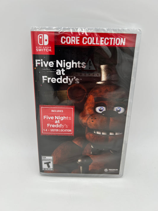 PiXEL-RETRO.COM : NINTENDO SWITCH NEW SEALED IN BOX COMPLETE MANUAL GAME NTSC FIVE NIGHTS AT FREDDY'S CORE COLLECTION