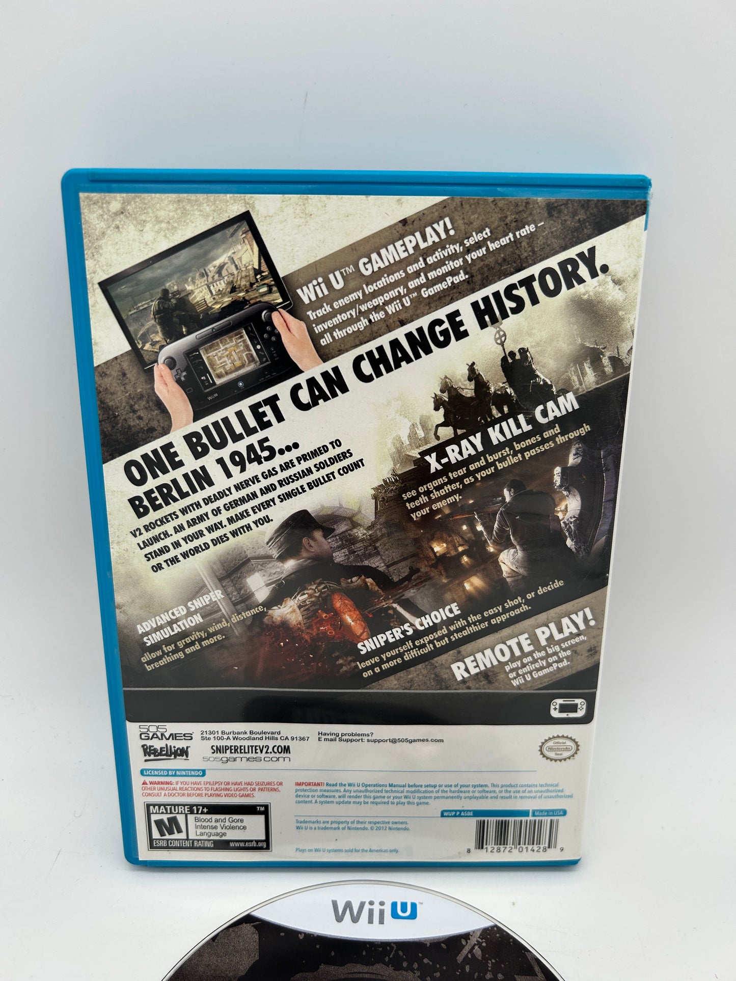 NiNTENDO Wii U | SNiPER ELiTE V2